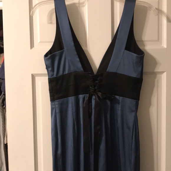 Sapphire Blue Donna Ricco NY size 10 dress - Picture 3 of 6